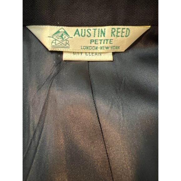 Austin Reed Petite Navy Blue Blazer Pure Wool Jacket - Picture 7 of 9